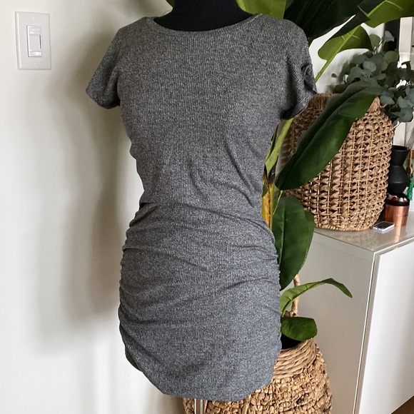 Ruched Mini Dress - Picture 1 of 8